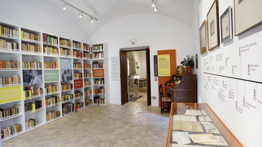 Una sala de lectura y biblioteca en Binissalem recuerdan a la escritora Maria Antònia Oliver