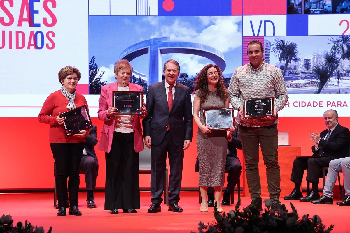 Vigueses Distinguidos y Medallas de Oro de la ciudad, en imágenes