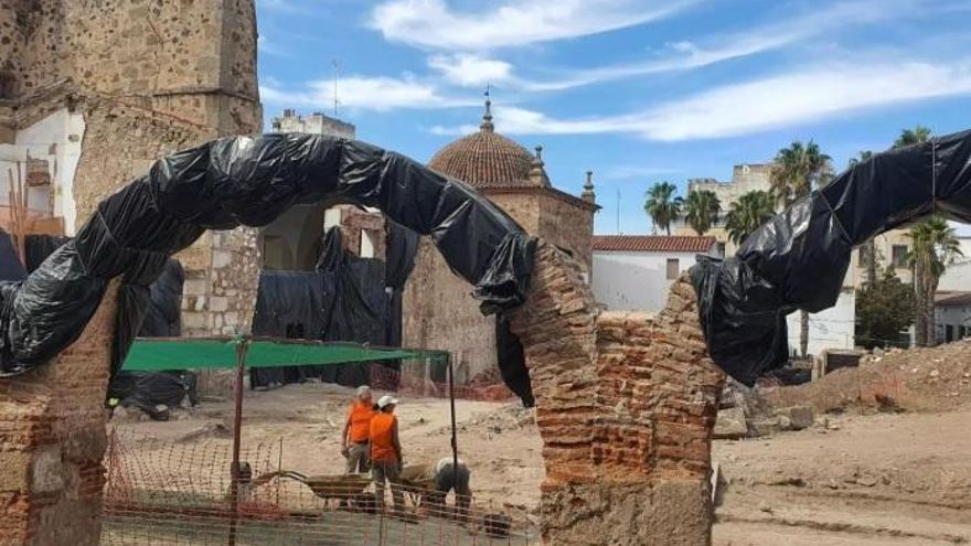 La justicia avala las actuaciones del ayuntamiento en la obra de las Concepcionistas de Mérida