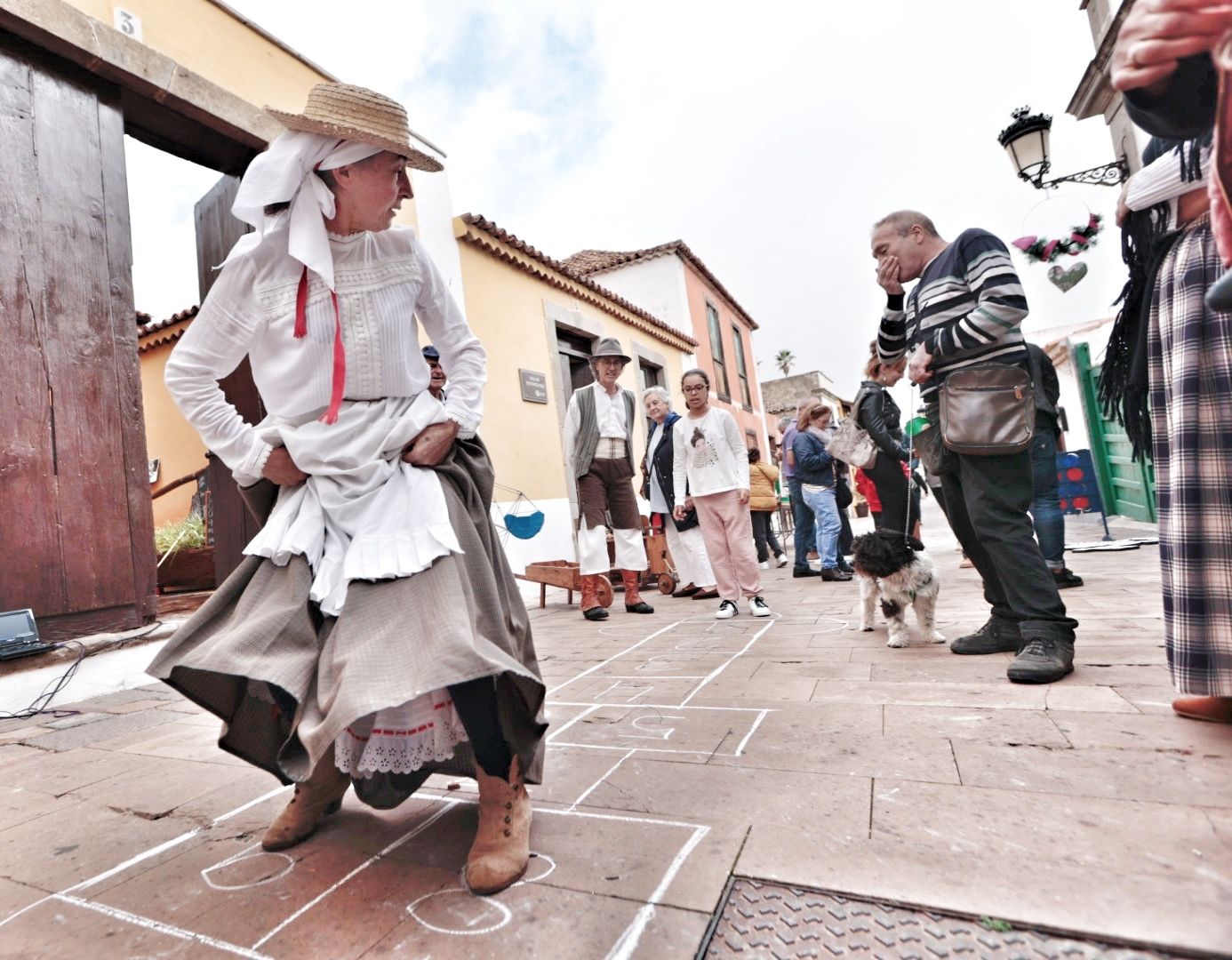 Granadilla recrea en sus calles una jornada de tradiciones