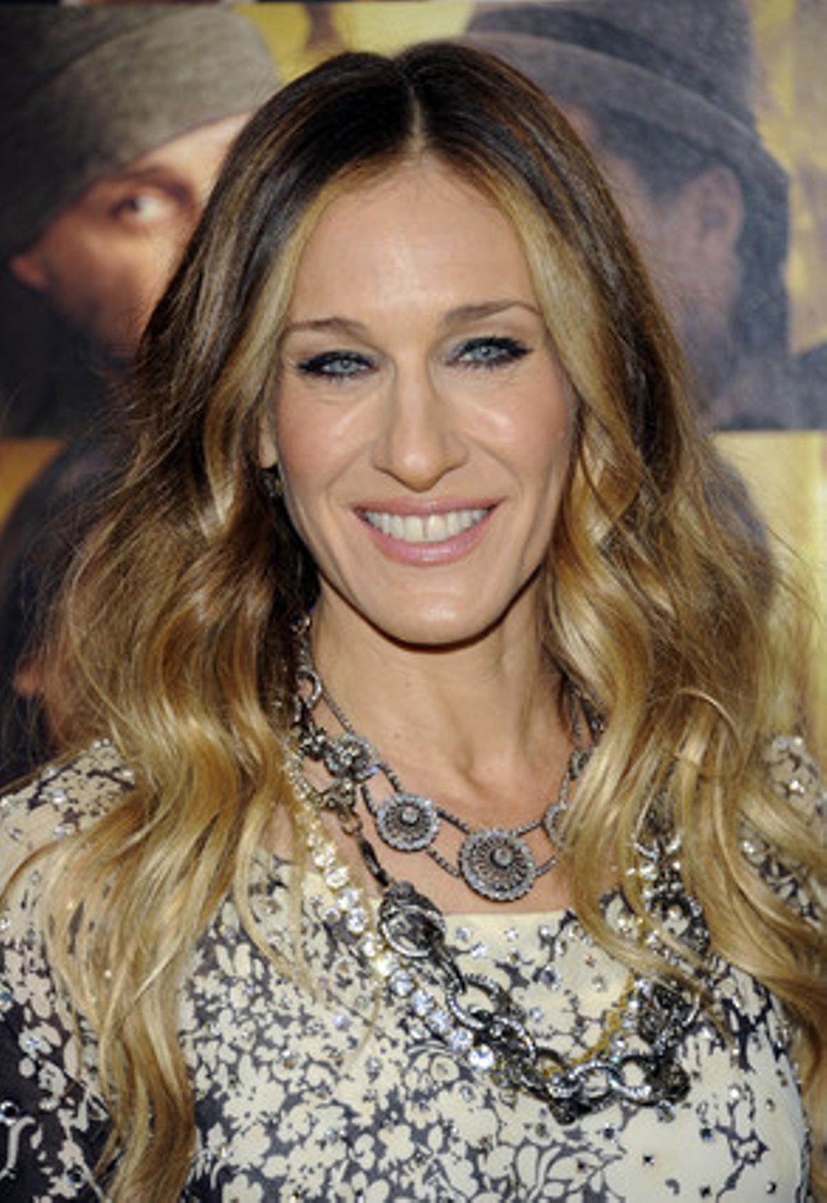 L’actriu Sarah Jessica Parker a l’estrena de la pel·lícula ’Noche de fin de año’ a Nova York.