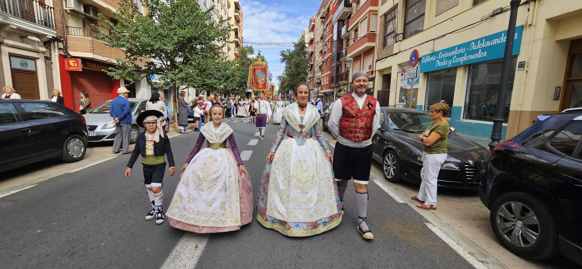 Las comisiones el Marítim, protagonistas en el Homenaje a la Senyera