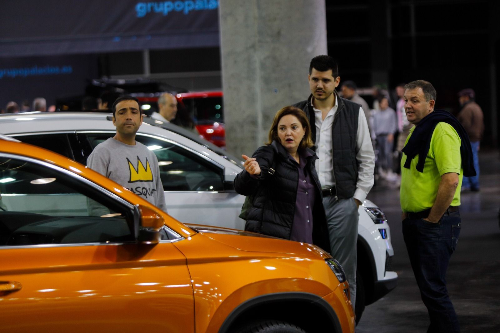 Llenazo en el primer fin de semana de la Feria del Automóvil en València