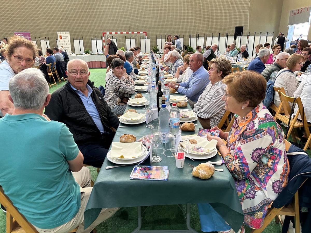 En imágenes: más de 200 personas se reúnen en Luarca gracias al programa Rompiendo Distancias