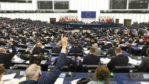 Archivo - Sesión de votación en el pleno del Parlamento Europeo en Estrasburgo