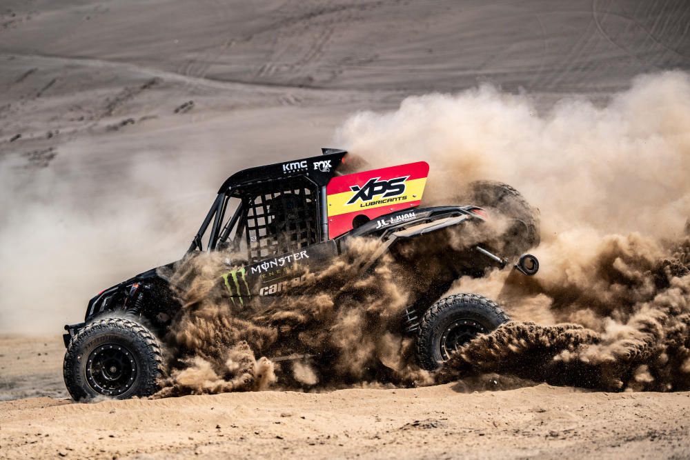 Gerard Farrés, en bugui al Dakar 2019