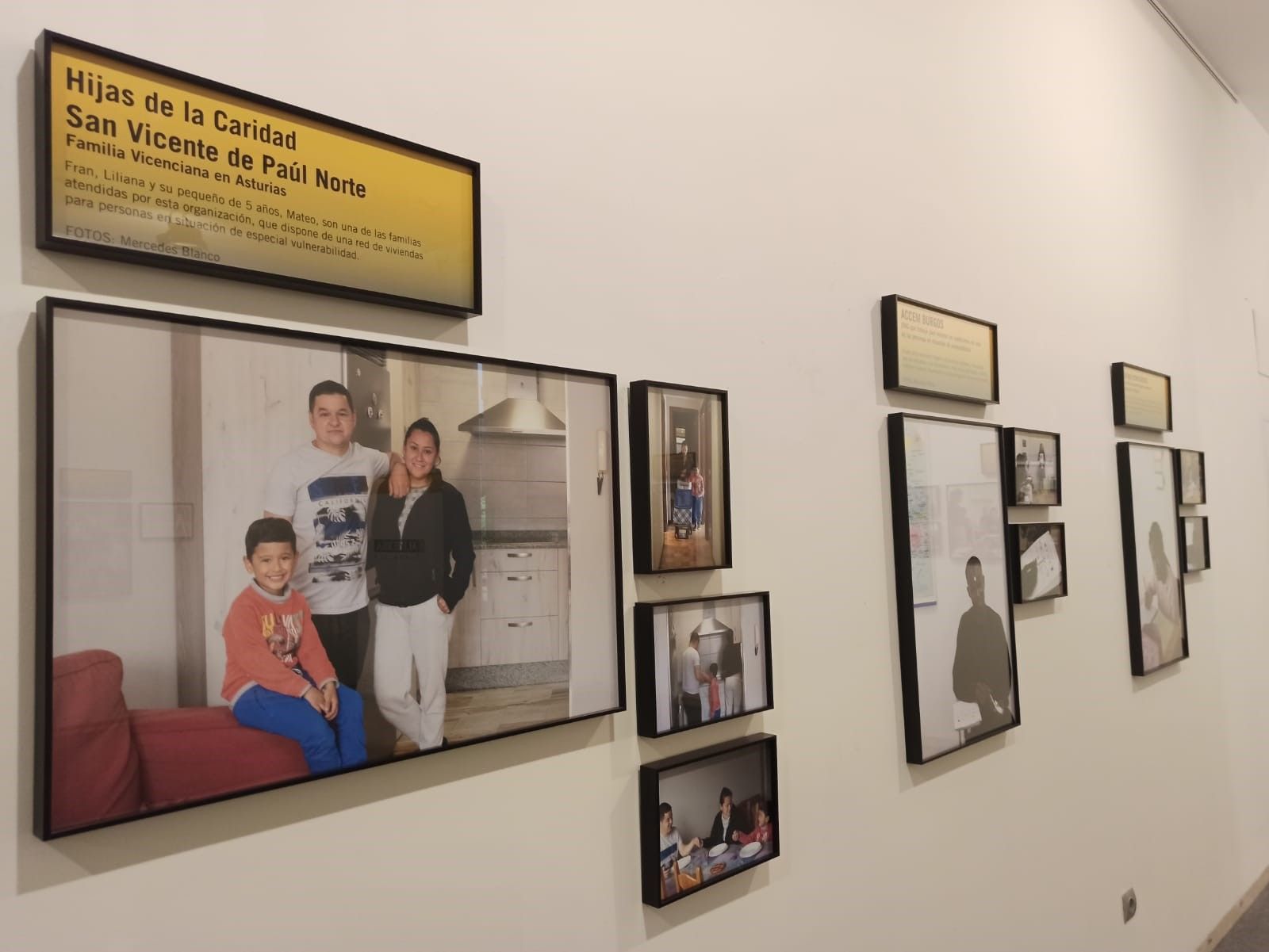 "Nuestros vecinos invisibles", la gran exposición sobre la acción social que se puede ver en Pola de Siero