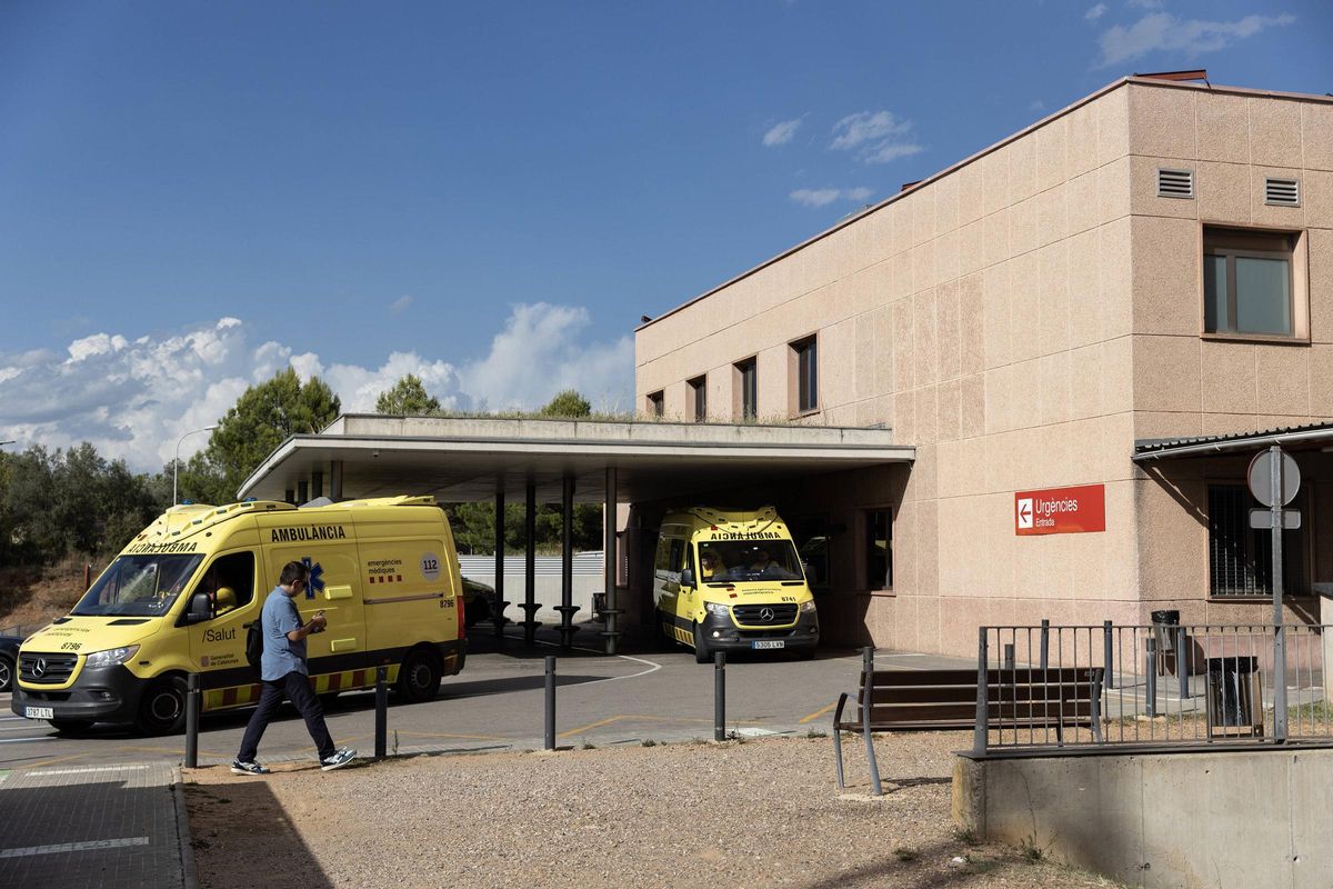 El Hospital Universitari de Terrassa, este jueves.