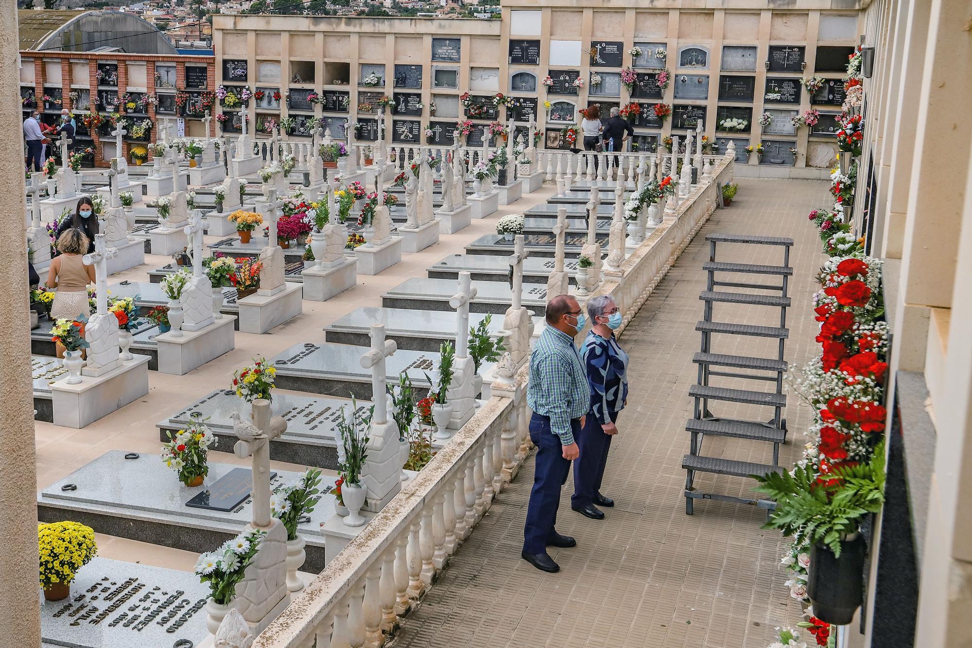 Orihuela Cemetery on All Saints' Day