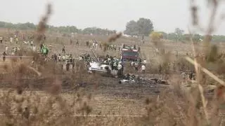 Mueren los 32 ocupantes de un avión militar estrellado en Nigeria