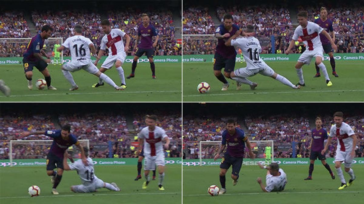 Messi resucitó el regate a Boateng y marcó el empate a uno - LaLiga