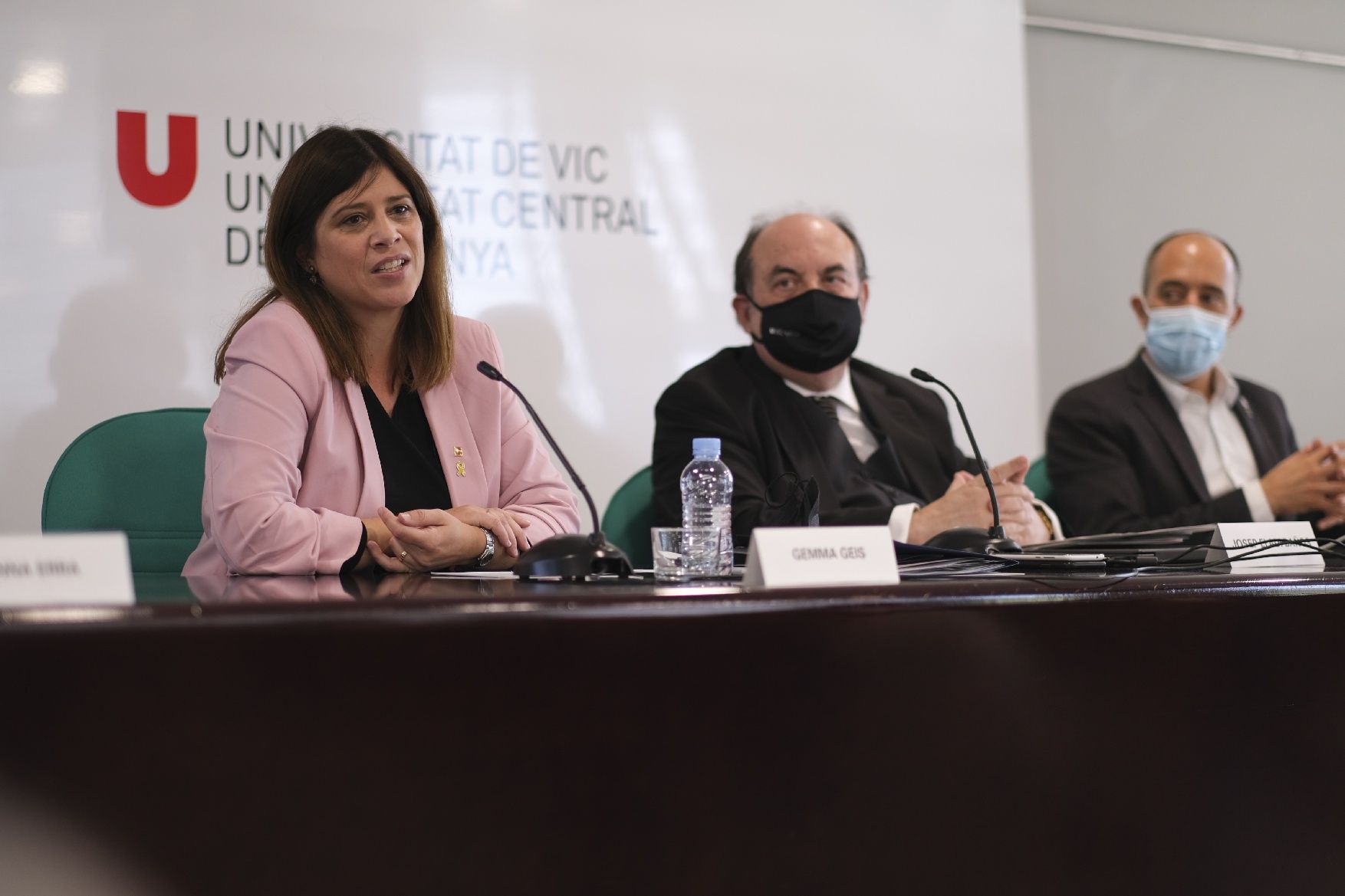 La inauguració del curs acadèmic 2021-22 de la UVic-UCC, en imatges