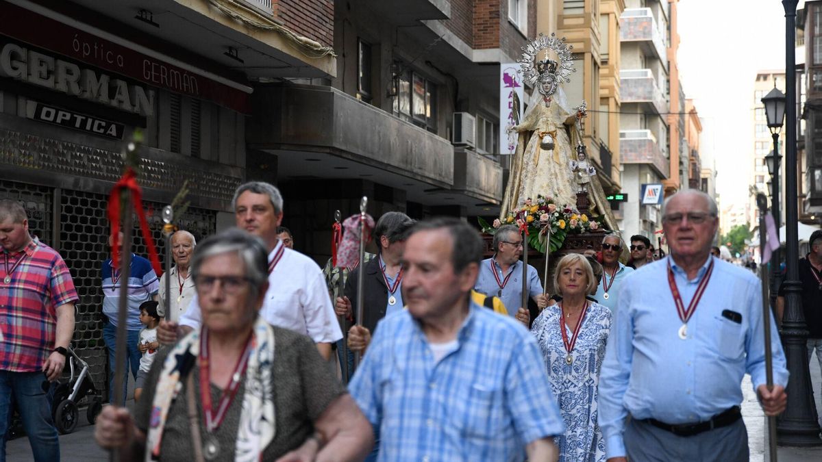 VÍDEO | La Virgen de la Concha reina en Zamora en la víspera del Corpus