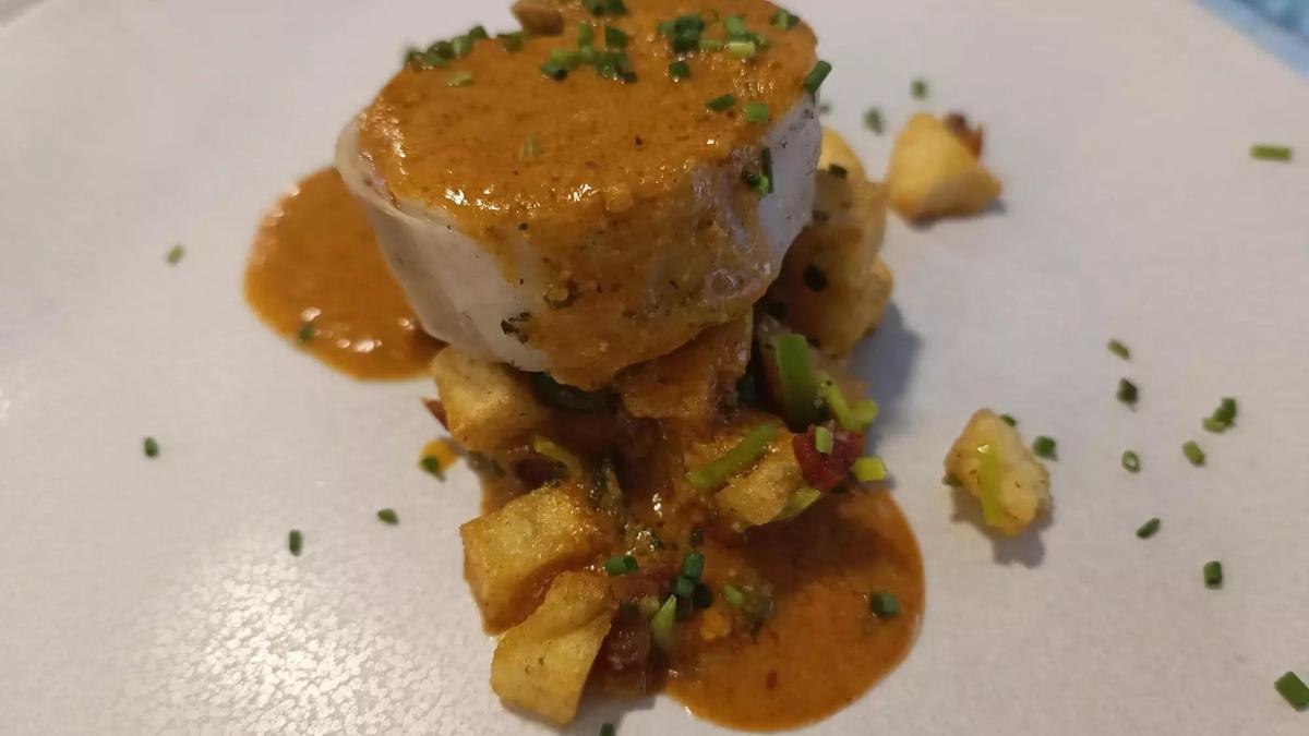 Uno de los platos del restaurante.