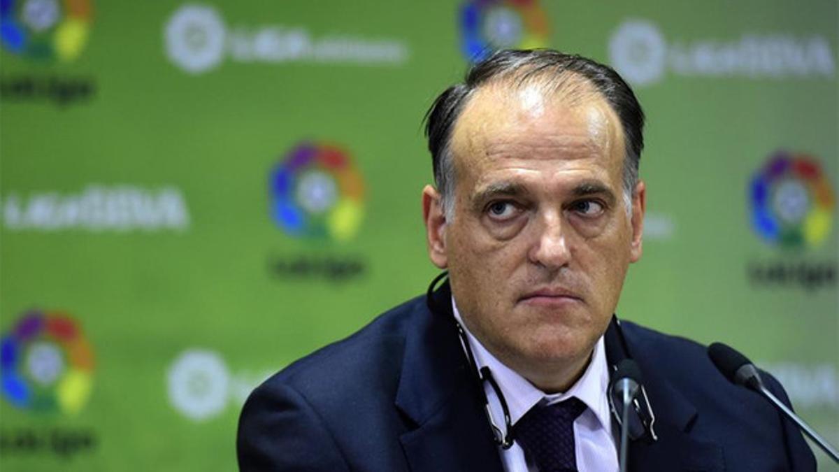 Tebas: &quot;Si se rompe España, se rompe la Liga&quot;