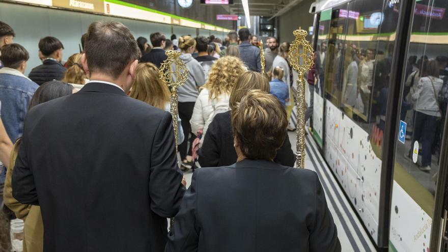 El metro de Málaga en Semana Santa: casi 70 horas seguidas en funcionamiento