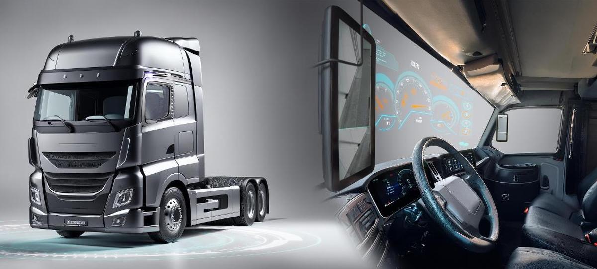 Las cámaras ayudan a mitigar los ángulos muertos de los vehículos comerciales.