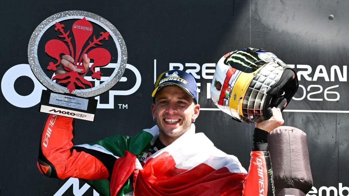 Bezzecchi, líder de MotoGP, no podrá correr mañana, en Brno, por comportamiento antideportivo