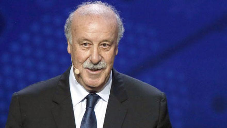 Los seleccionadores europeos rinden homenaje a Del Bosque