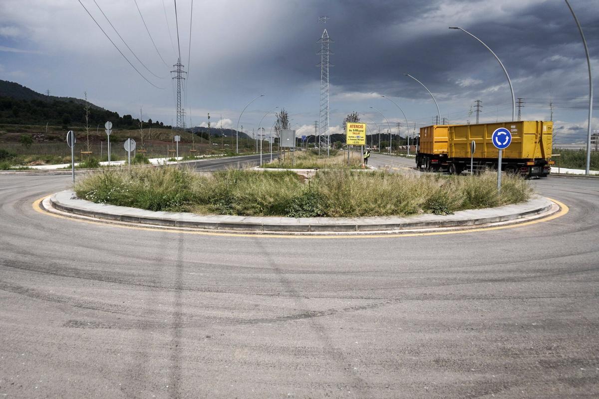 MANRESA . OBRES POLIGON PONT NOU