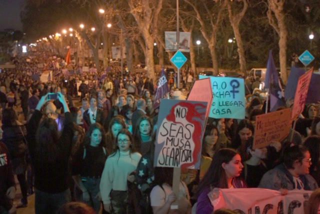 Manifestaciones por el 8M en Málaga