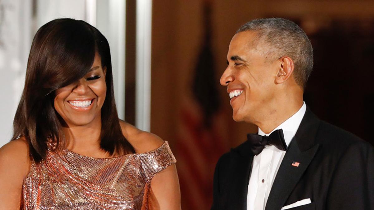 La última cena de estado de Michelle y Barack Obama