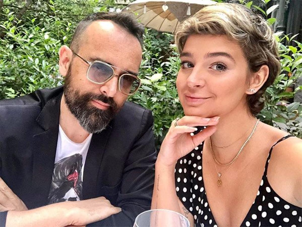 Risto Mejide y Laura Escanes, futuros padres, en Instagram