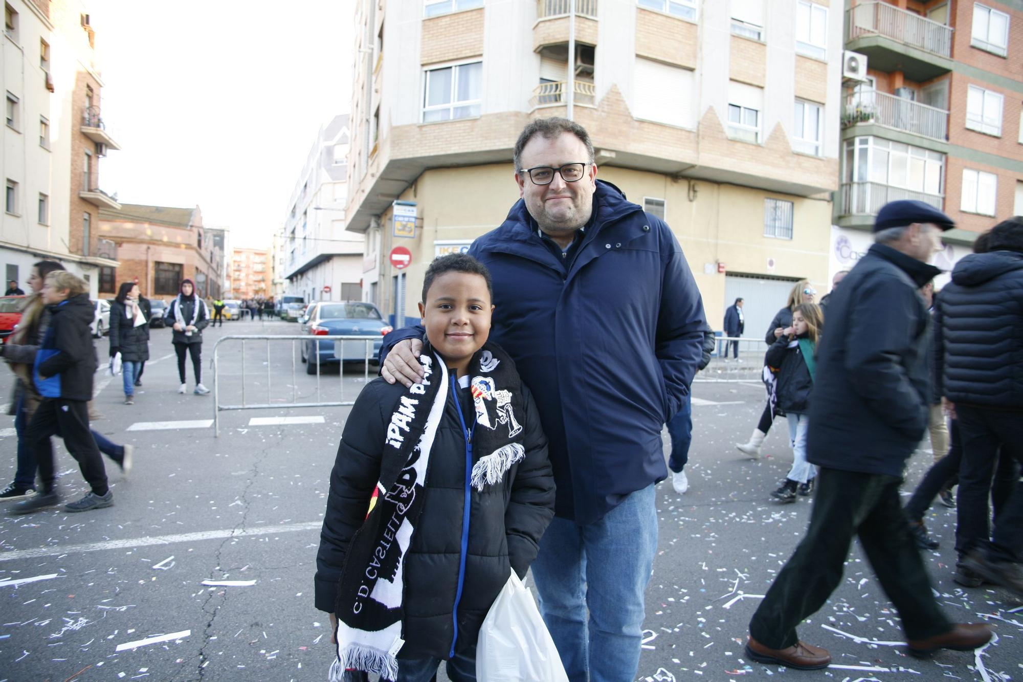 Galería | Así ha recibido la afición al Castellón antes de medirse al Eldense