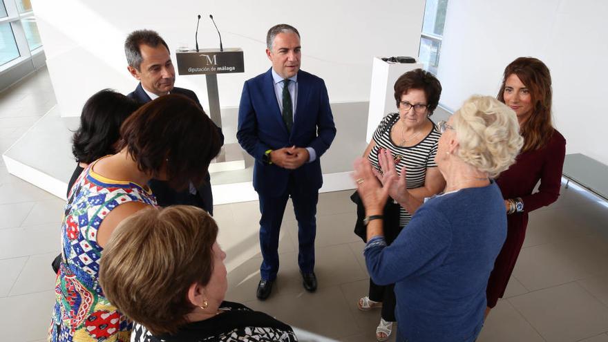 Presentación del proyecto, ayer en la Diputación de Málaga.