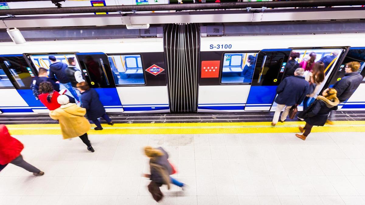 Imatge del metro de Madrid