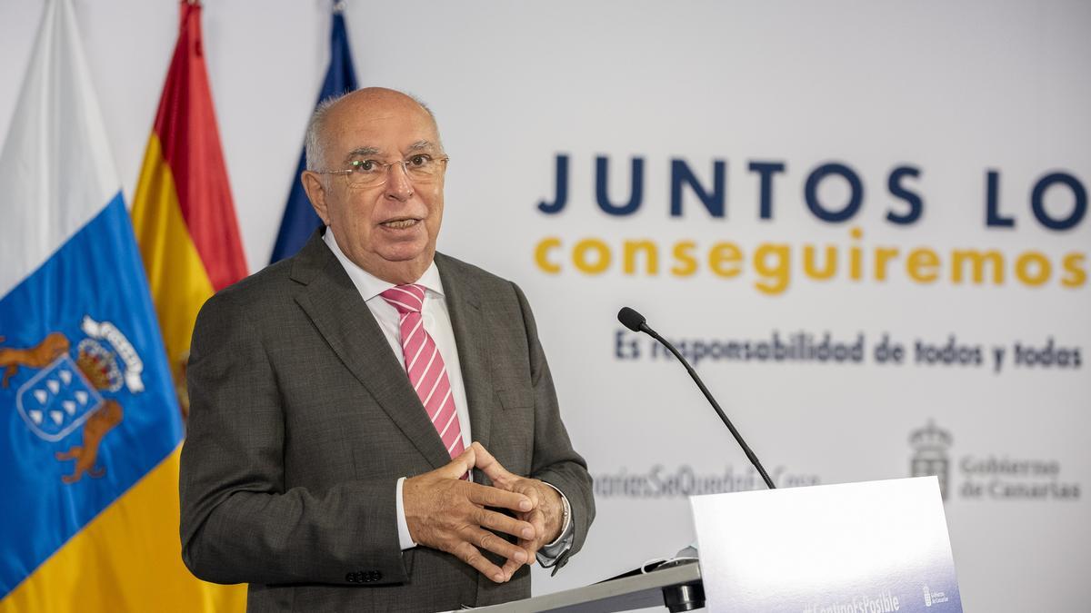 El director general de Relaciones Exteriores del Gobierno de Canarias, Juan Francisco Trujillo.