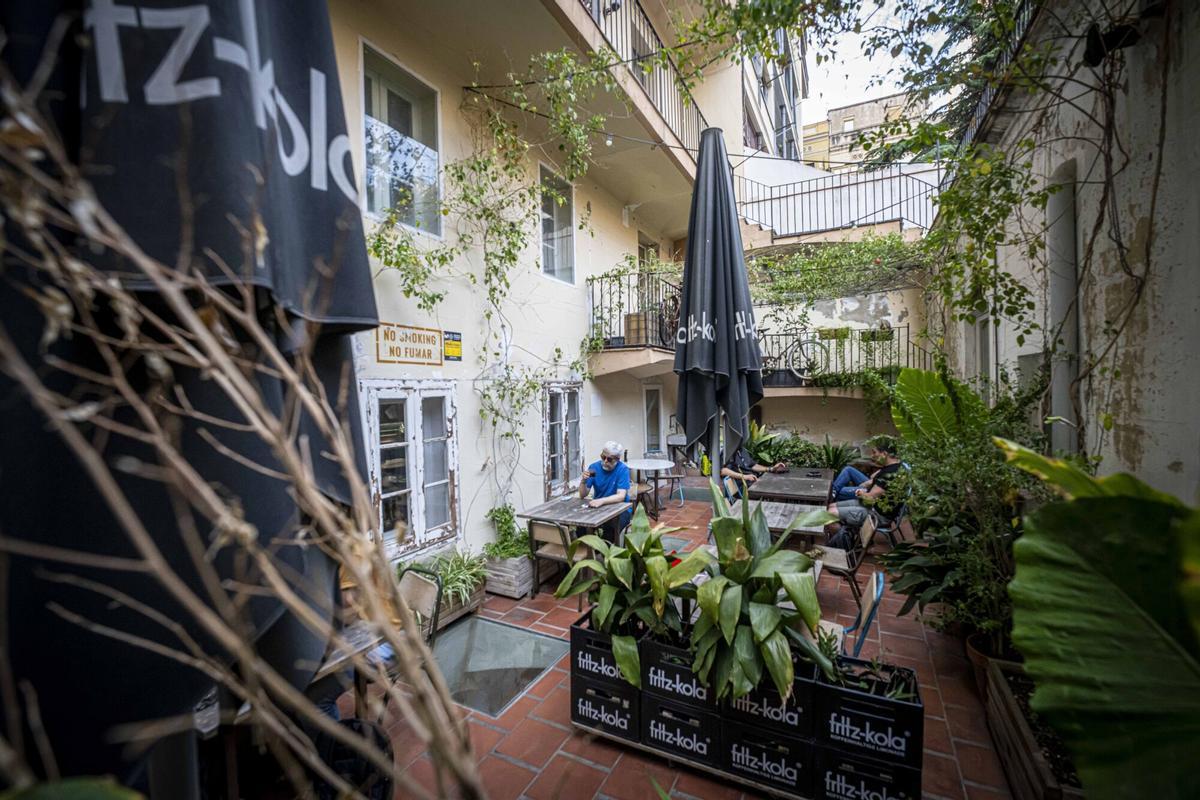 Patio interior de La Fuga.