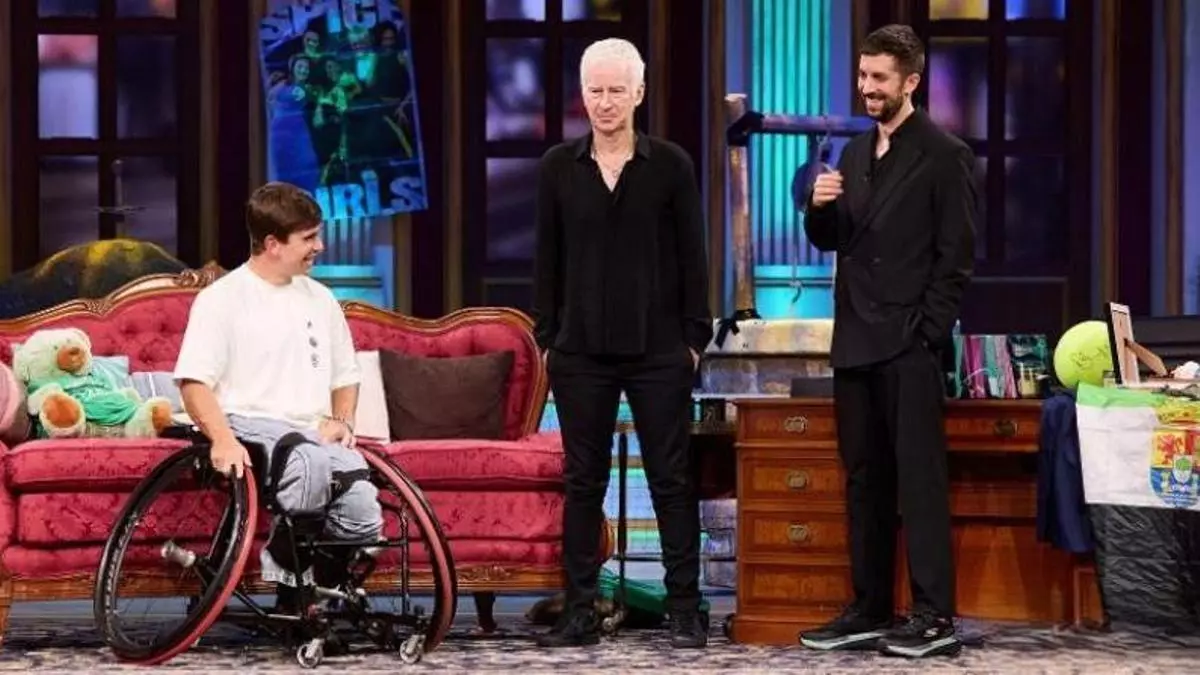 Martín de la Puente emociona en «La Revuelta» al recordar la amputación de su pie a los ocho años: «El tenis me dio una segunda oportunidad»