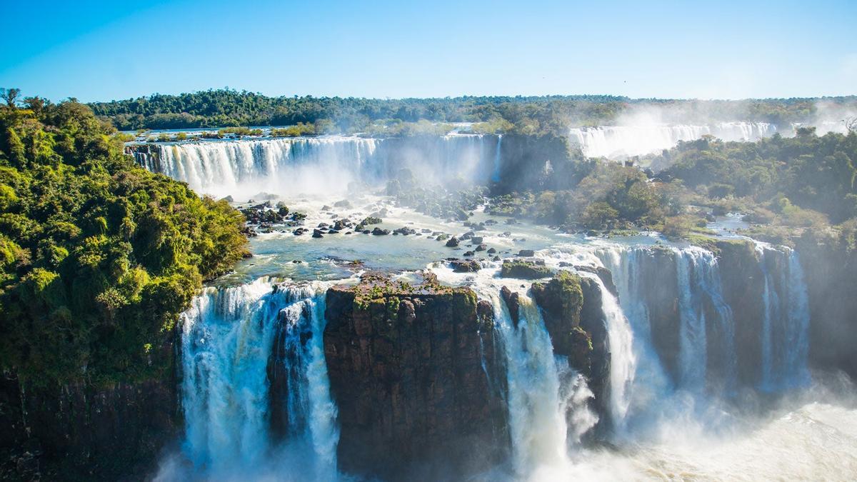 Cataratas del iguazú o Devils de garganta