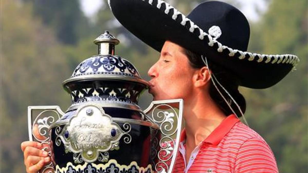 Carlota Ciganda se alzó con el Lorena Ochoa Invitational de México, su segundo título en menos de un mes.