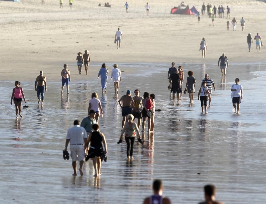 Otoño a 30 grados en las Rías Baixas