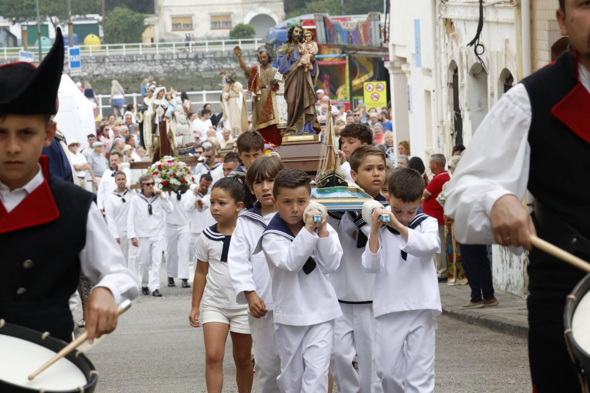 Así fue la procesión marinera de San Juan de la Arena