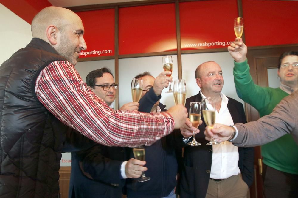 Brindis del Sporting