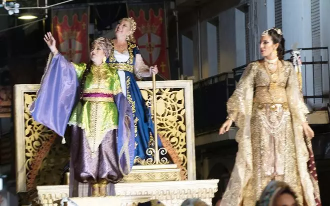 Las imágenes de la Entrada Mora en las fiestas de Altea