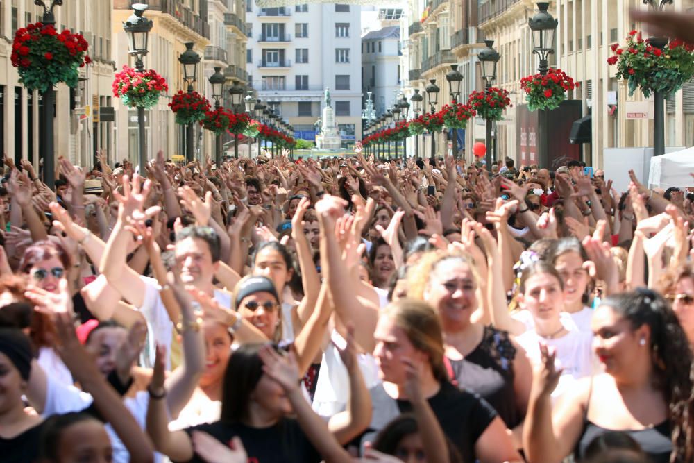 Málaga bate el Récord Guinness de personas bailando flamenco