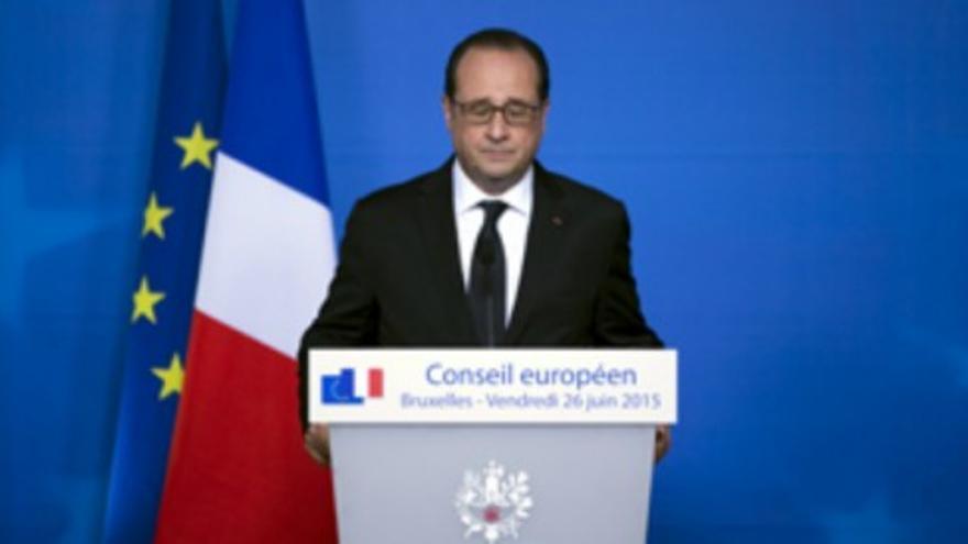 Hollande: "El sospechoso ha sido detenido e identificado"