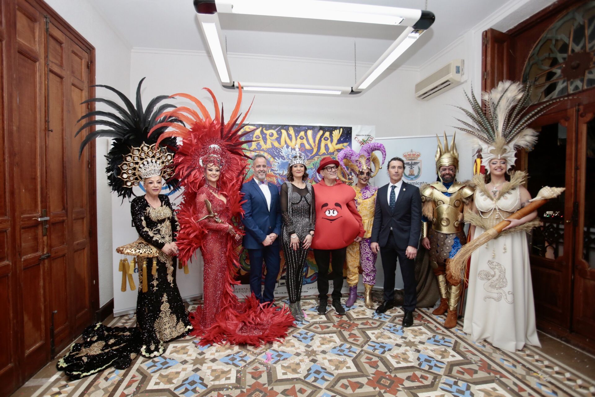 Batalla de Don Carnal y Doña Cuaresma, y pregón del Carnaval de Águilas en fotos