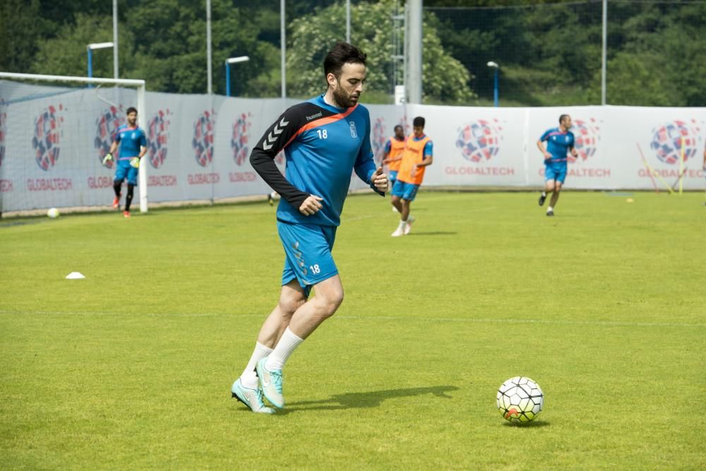 Entrenamiento del Real Oviedo