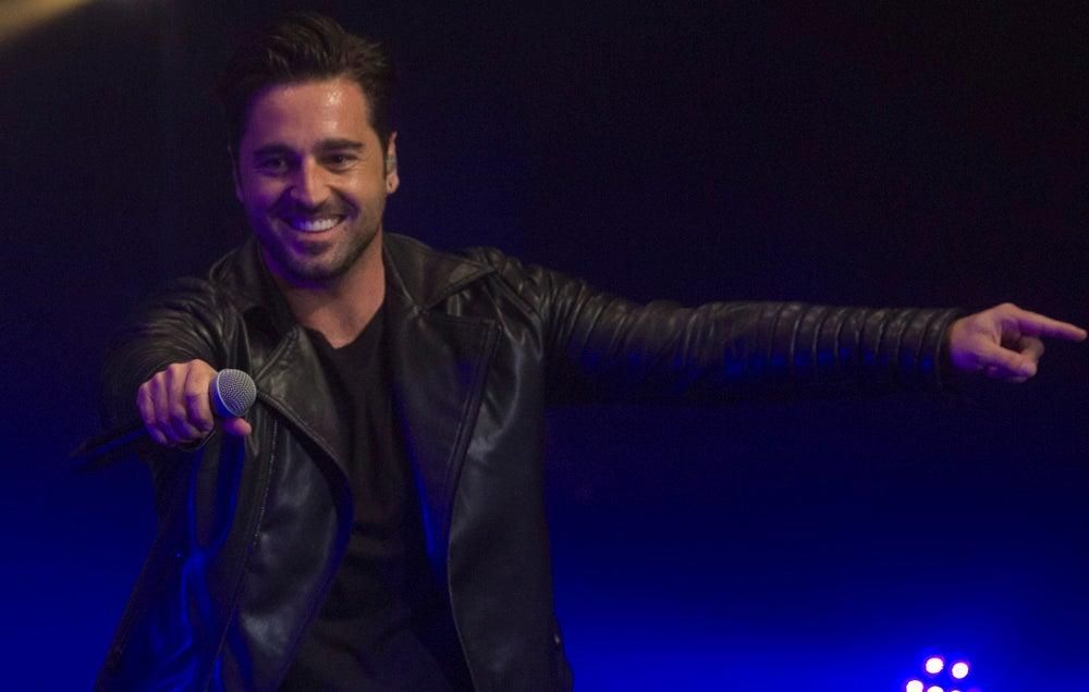 David Bustamante en concierto