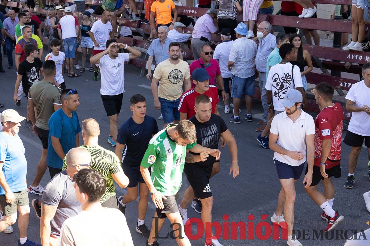 Último encierro en las Fiestas de Moratalla