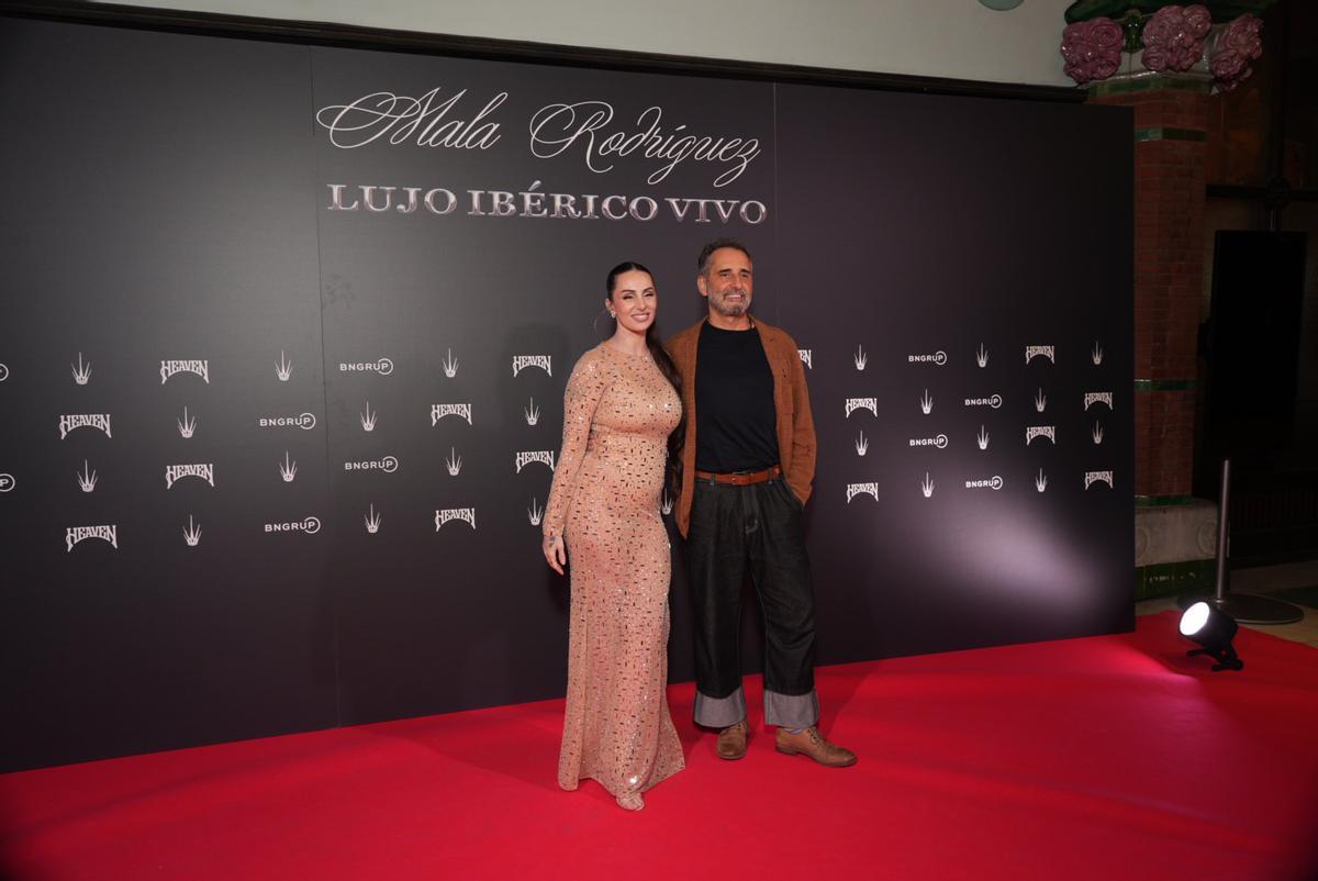 Mala Rodríguez y Jorge Drexler, antes de subirse al escenario.