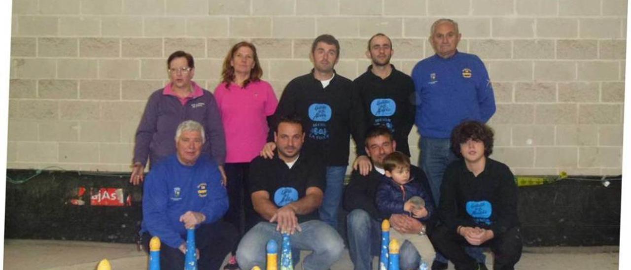 Luis Díez, Luis Mero y Javier Huertas, en los momentos previos a la final del Torneo del Roscón .