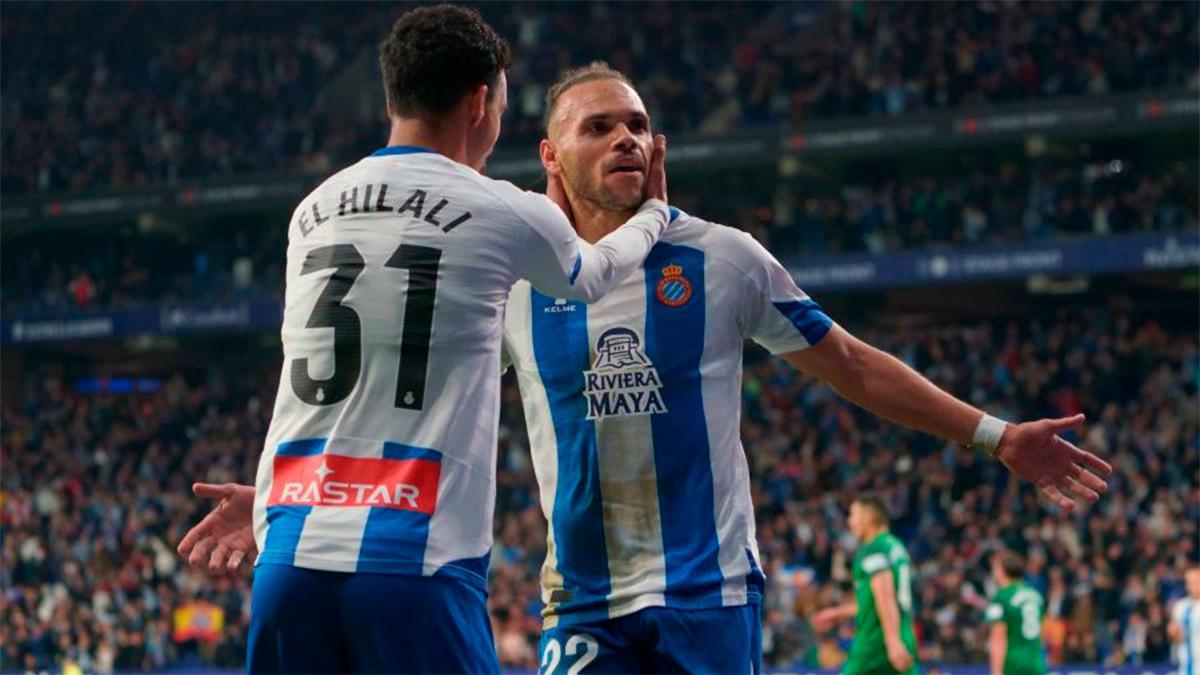 Braithwaite dio la victoria al Espanyol ante el Elche