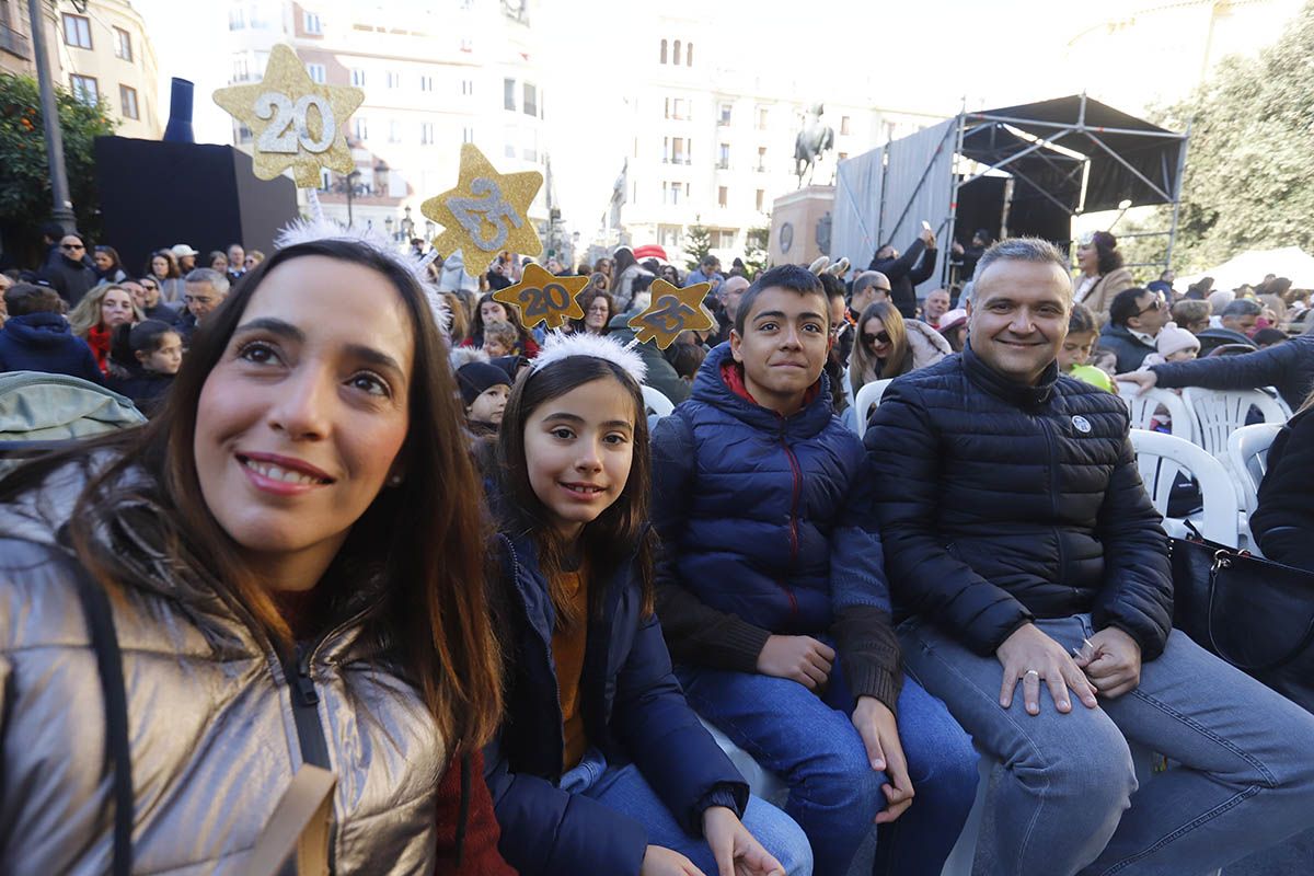 El fin de año infantil de las Tendillas, en imágenes