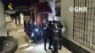 Tres detenidos en Badajoz por la operación antidroga desarrollada por la Guardia Civil y la Guarda Nacional Republicana